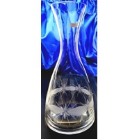 LsG-Crystal Dekantér karafa  na víno vodu ručně ryté broušené dekor dekor Kant...