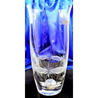 LsG-Crystal Váza skleněná broušená/ rytá křišťál dekor Kanta WA-138 228 x 120 mm 1 Ks.
