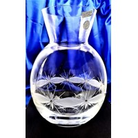 LsG-Crystal sklo Váza  9 x Swarovski krystal ručně broušená dekor Kanta Wa-488...