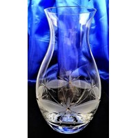 LsG-Crystal Sklo váza/ vázička 6 x Swarovski broušena dekor Kanta WA-497 180 x...