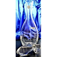 LsG-Crystal Skleněná láhev + sklenice 45 x Swarovski krystal ručně broušené de...