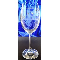 LsG-Crystal Skleničky na bílé víno/ aperitiv/ destiláty/ lihoviny/ 36 x Swarov...