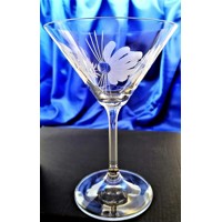LsG-Crystal Skleničky na Martini/ koktejly ručně broušené dekor Šípek dárkové ...