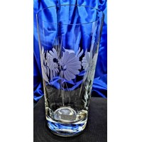 LsG-Crystal Váza skleněná ručně rytá broušená de...