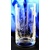 LsG-Crystal Skleničky na vodu ručně broušené dekor Vločka dárkové balení satén Barline-729 230 ml 6 Ks.