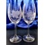 LsG-Crystal Skleničky na bílé víno ručně broušené ryté dekor Víno dárkové balení satén Lara-L8231 250 ml 2 ks.