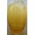 LsG-Crystal Váza žlutá tvar Gondole (bez brusu) okrasné balení Gla-9124 260 mm 1 Ks.