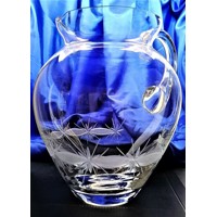 LsG-Crystal sklo  Džbán sada se skleničkami na pivo víno vodu ručně broušené ryté dekor Kanta VU- 173 2000ml 300ml 5 Ks.