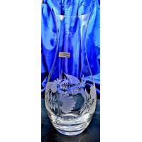 LsG-Crystal Váza skleněná broušená rytá křišťál dekor Šípek WA-1138 265 x 130 ...