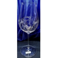 Rotwein Glas Weißweingläser Hand geschliffen Distel Tul3180 450ml 6 Stück.