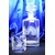 LsG-Crystal Whisky set ručně broušené dekor Šípek dárkové balení satén LA-3504 1000ml 6+1 Ks.