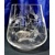 LsG-Crystal Skleničky na rum ručně broušené ryté dekor Bodlák WU-1096 285ml 6 Ks.